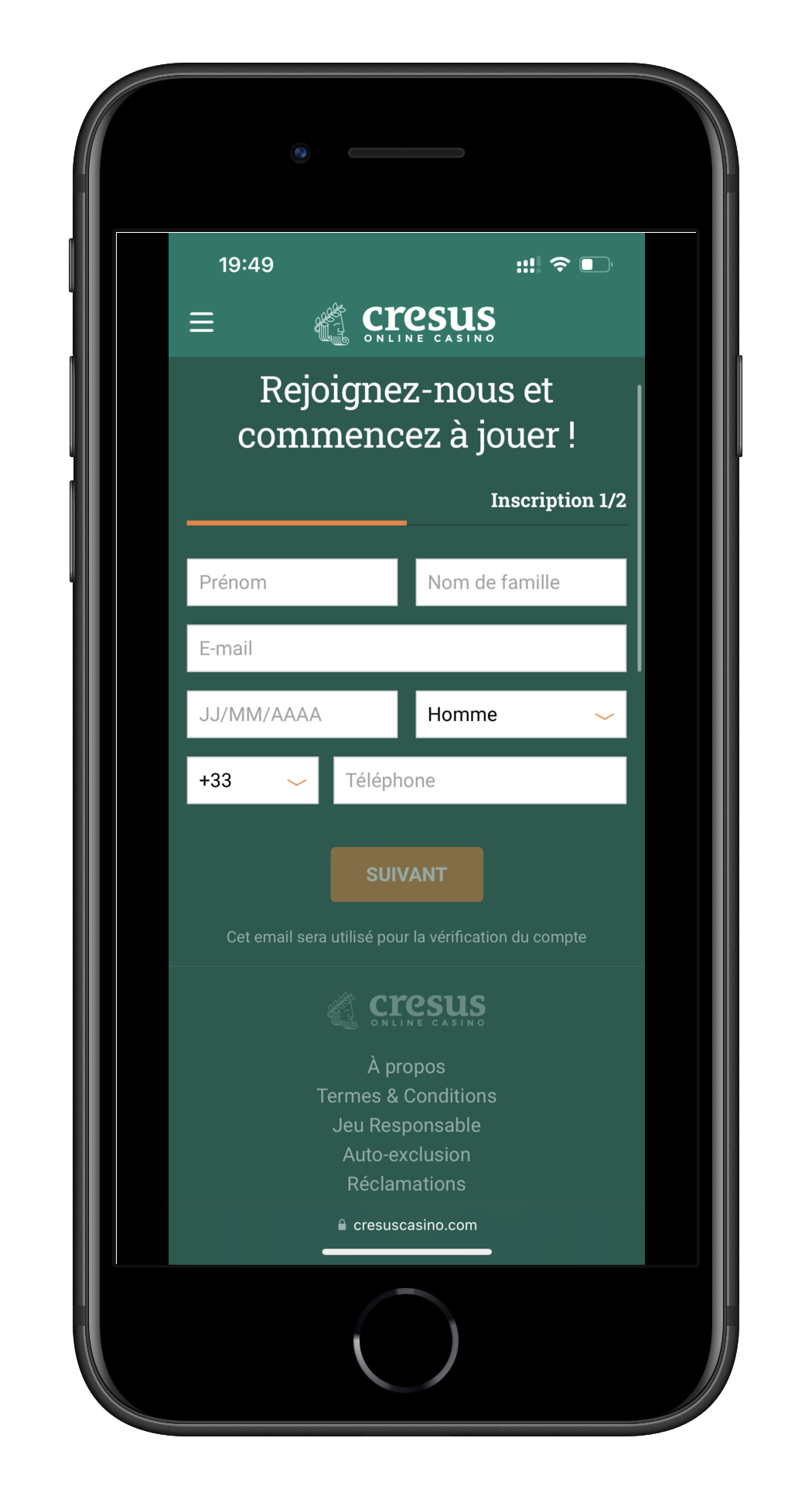 cresus casino en ligne